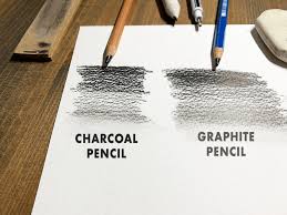 Graphite vs Charcoal Pencils