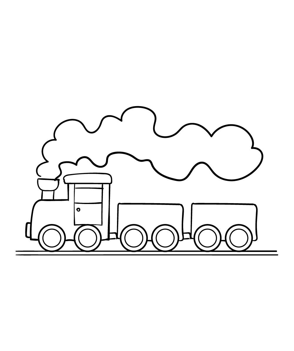 Drawing of a Train