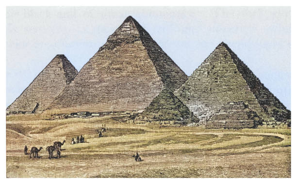 Drawing of a Pyramid