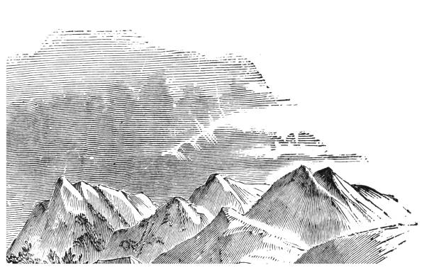 Drawing of a Mountain