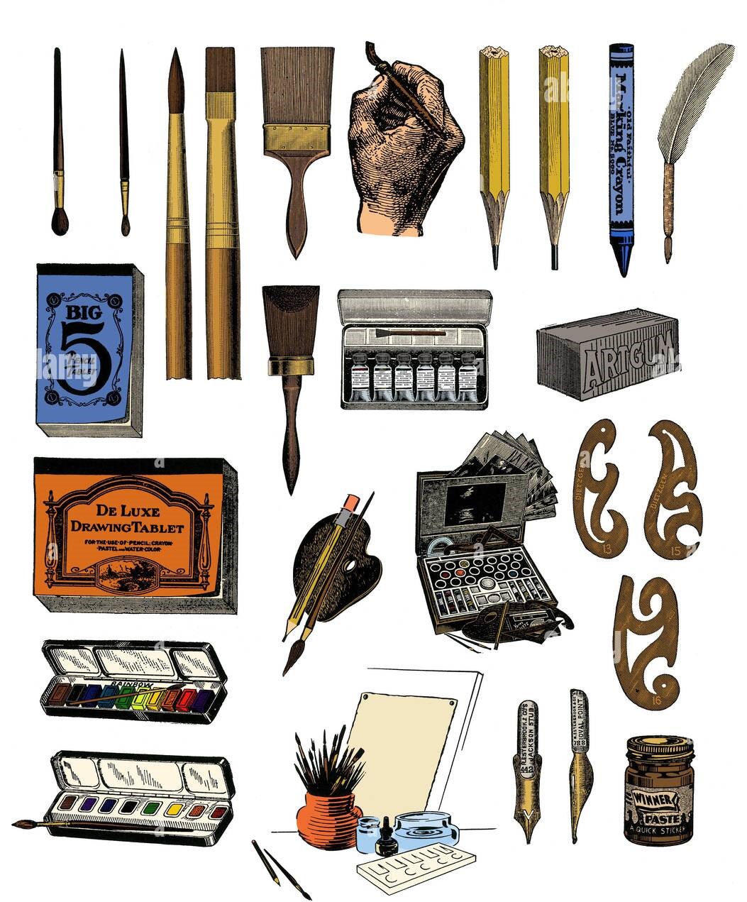 What Tools are Used for Fine Art Drawing?