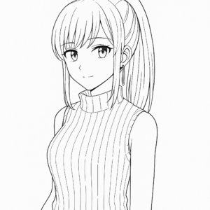 drawing a girls image