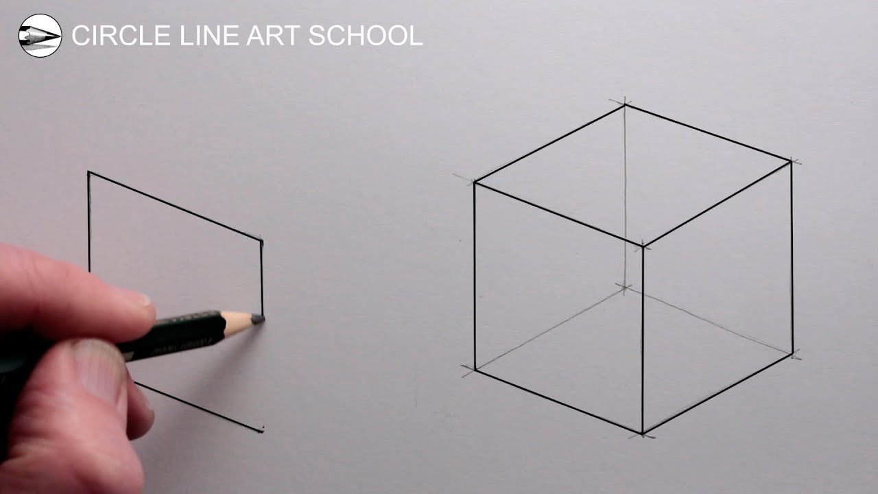 How to Draw a 3D Cube: Step-by-Step Guide for Beginners - Drawings Easy ...
