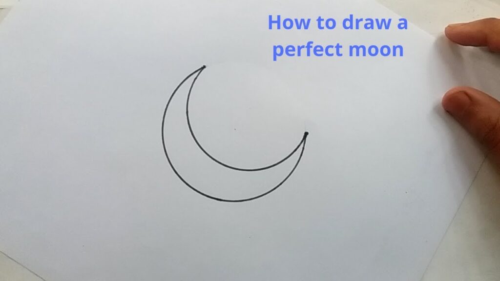 How to Draw a Crescent Moon