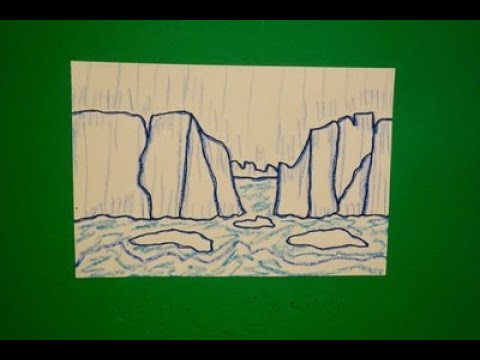 How to Draw a Glacier