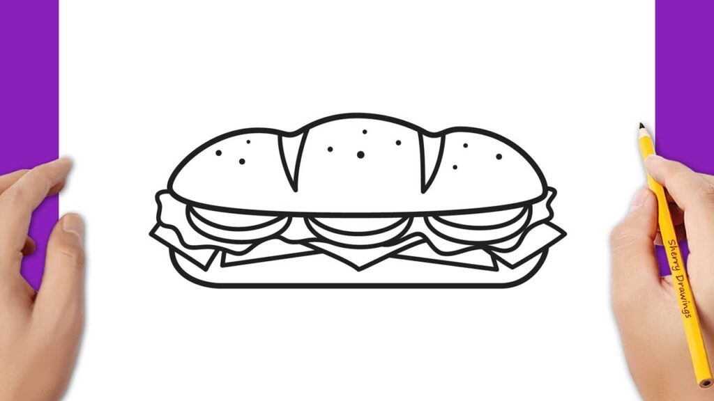 How to Draw a Sandwich