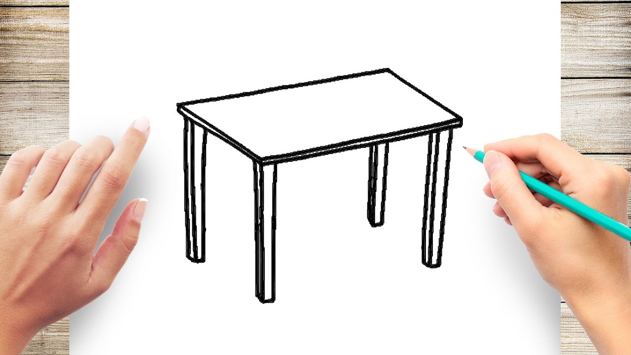 How to Draw a Table: Step-by-Step Guide for Beginners