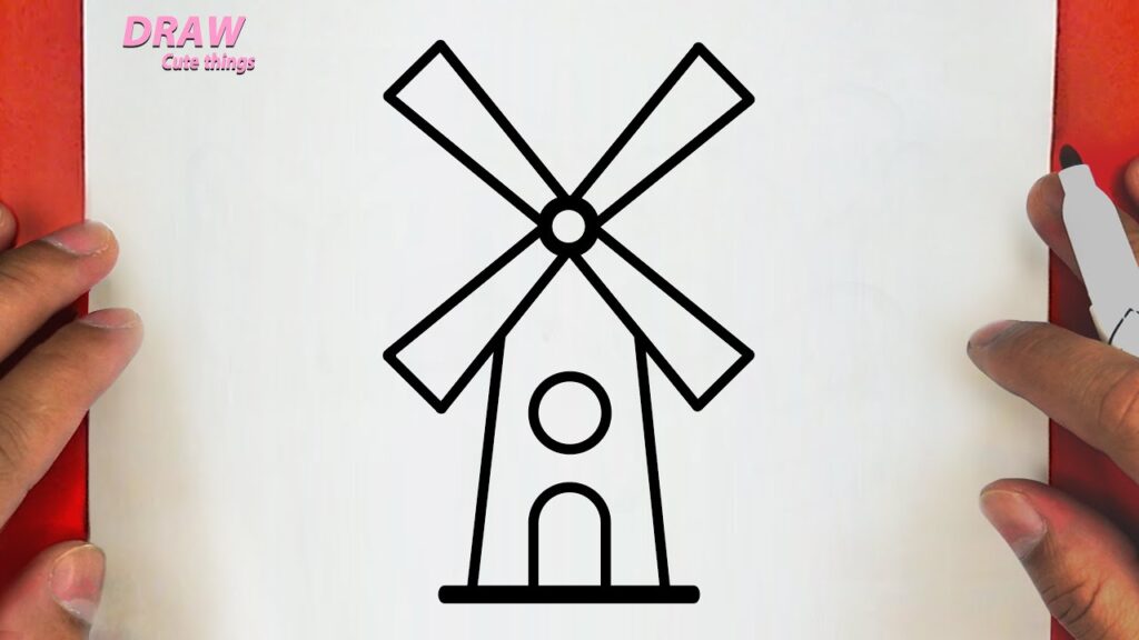 How to Draw a Windmill