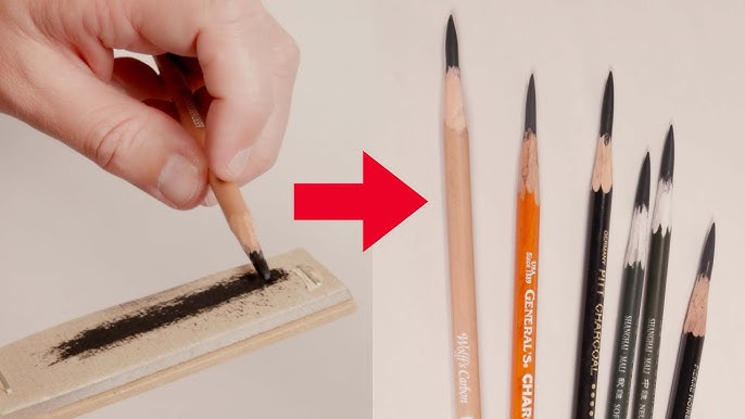 How to Sharpen Drawing Pencils Without Breaking?