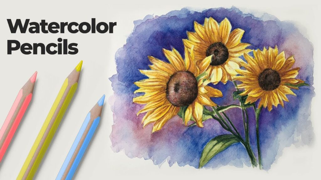 How to Use Watercolor Pencils in Sketches?