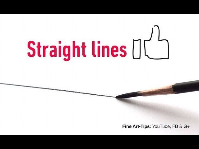 How Do Artists Draw Straight Lines Without Rulers?