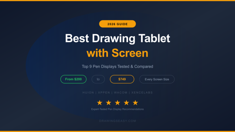 Best drawing tablet with screen 2026 - top 9 pen displays compared
