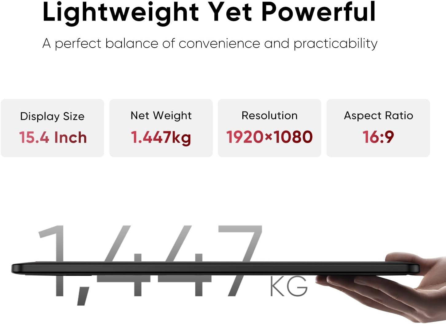 XPPen Artist 15.6 Pro V2 slim 11mm profile design with adjustable stand