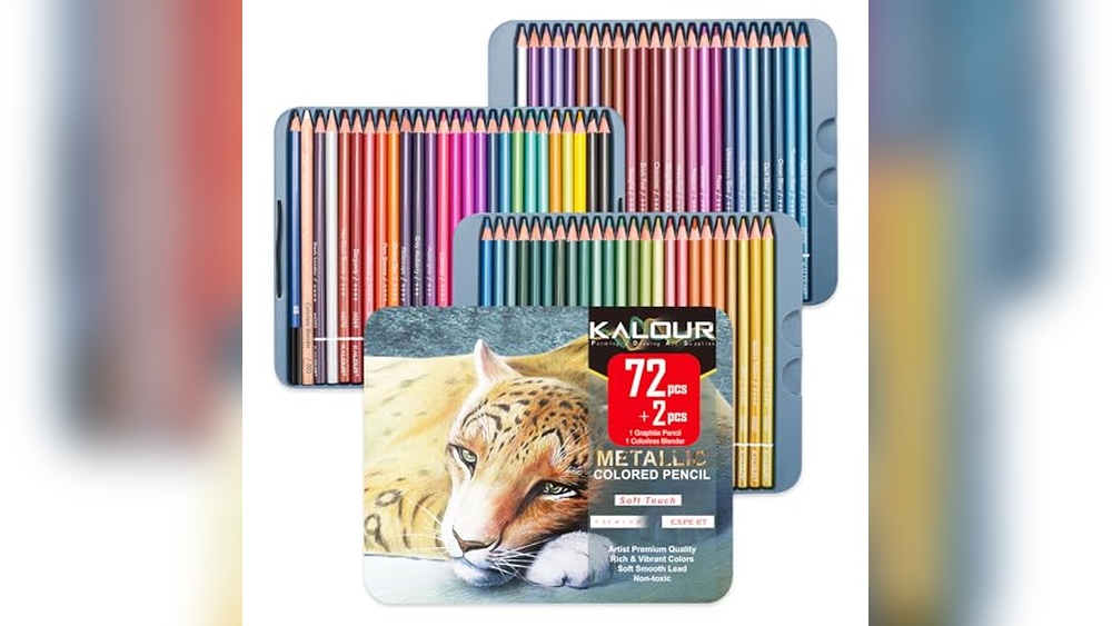 Best Metallic Colored Pencils