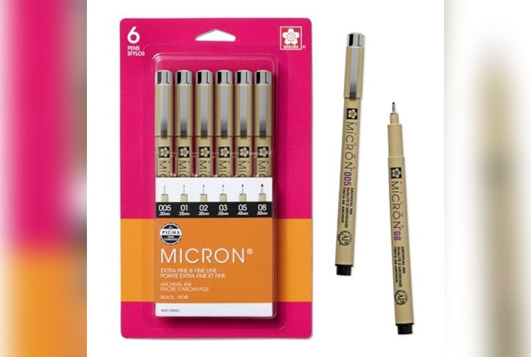 Best Waterproof Drawing Pens