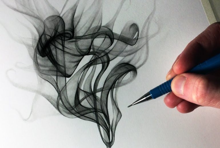 How Do I Draw Realistic Fog Or Smoke With Pencil?