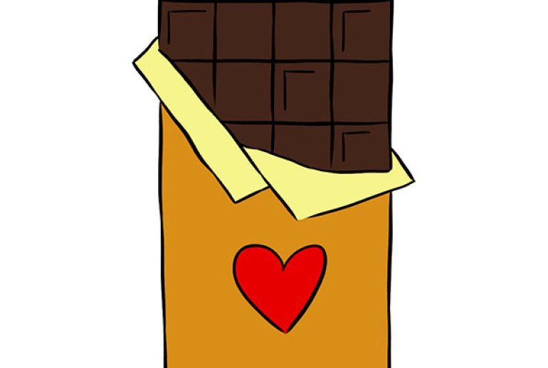 How to Draw a Chocolate Bar