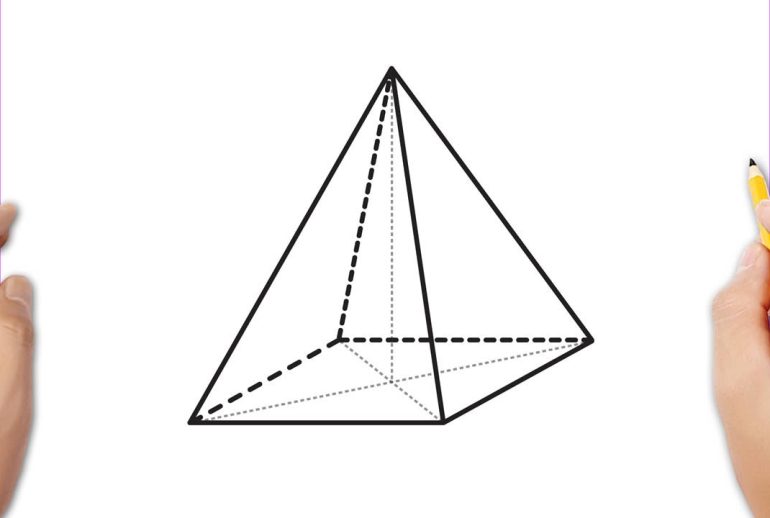 How to Draw a Pyramid