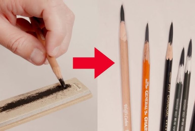 How to Sharpen Drawing Pencils Without Breaking?