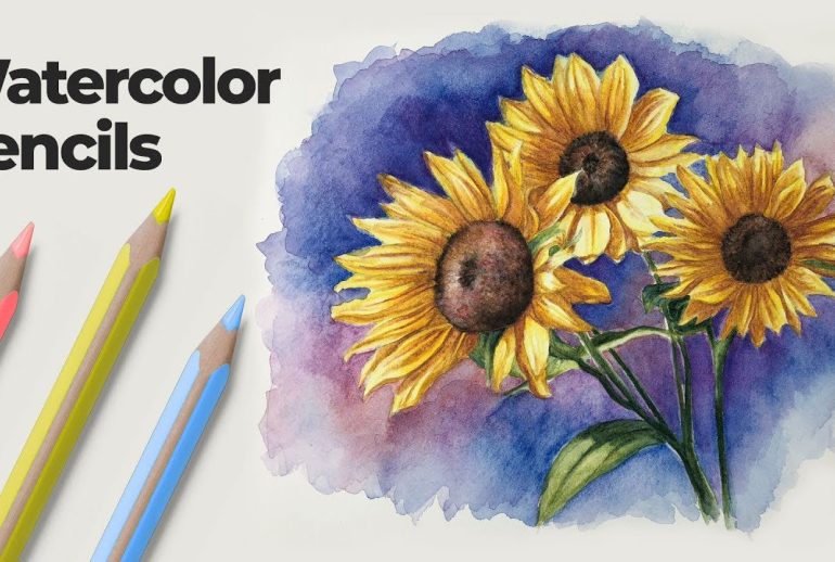 How to Use Watercolor Pencils in Sketches?