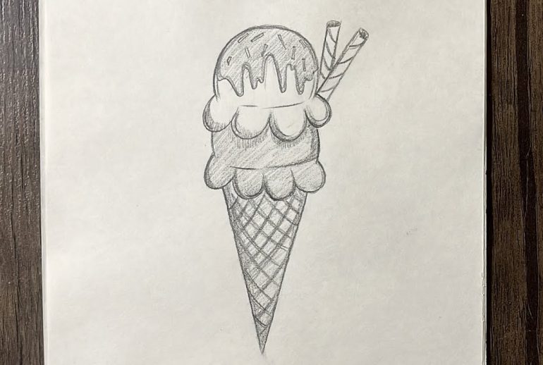 Icecream Drawing Ideas